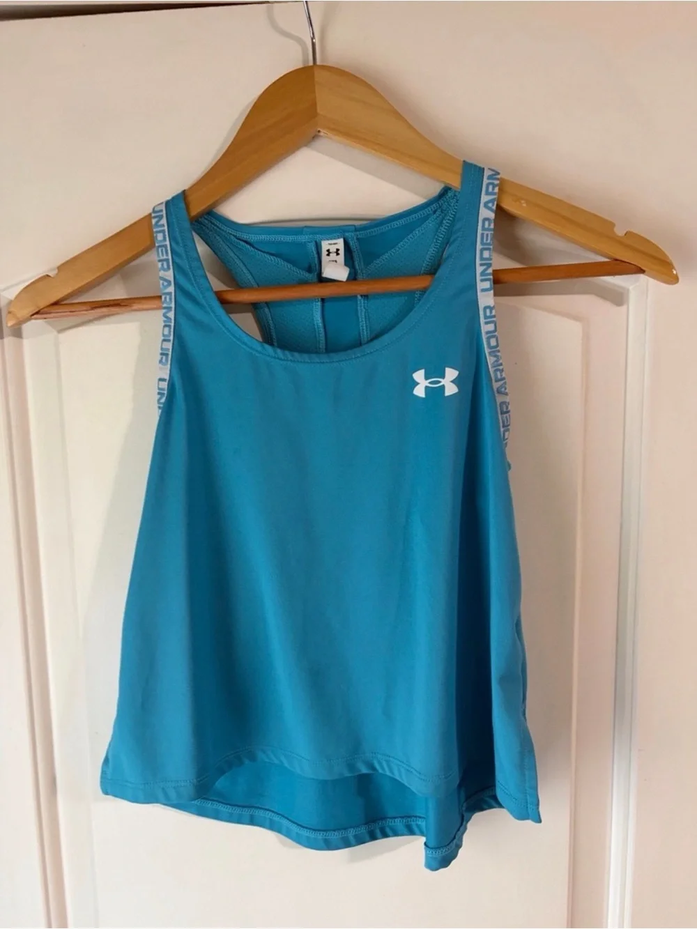 Under Armour Youth Athletic Tank Top - Turquoise Blue